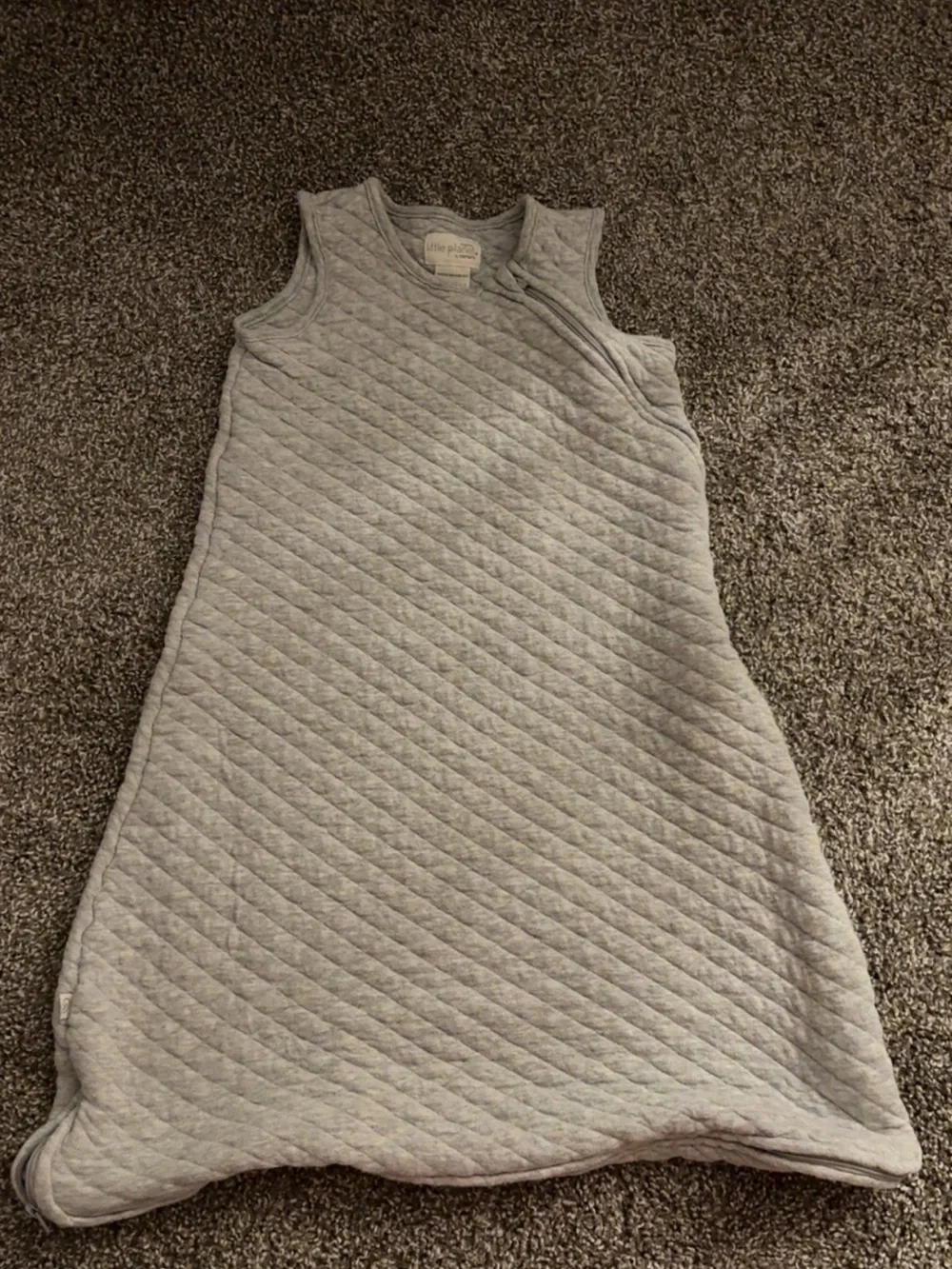 Little Planet by Carters Gray Quilted Sleep Sack